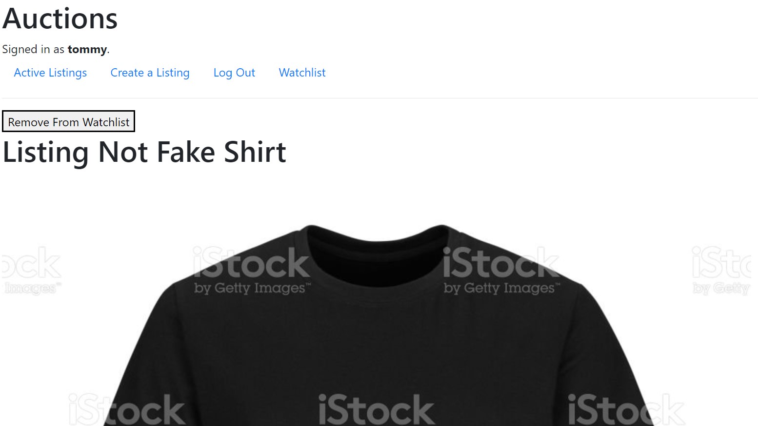 Commerce Create Listing